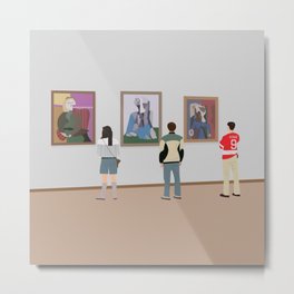 Ferris Bueller at Art Institute Metal Print