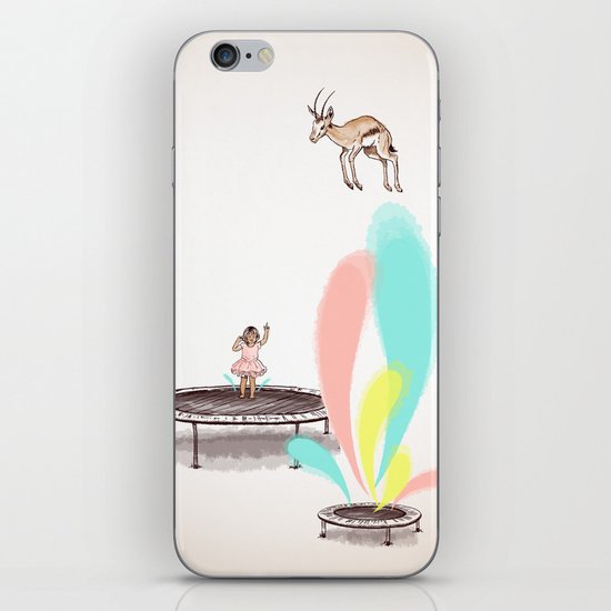 Gazelles Make Bad Friends iPhone & iPod Skin