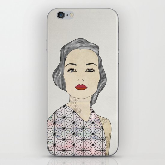 Silver iPhone & iPod Skin