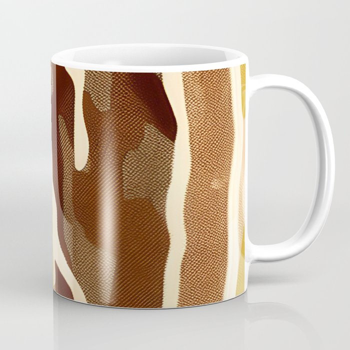Desert halftone camo Coffee Mug