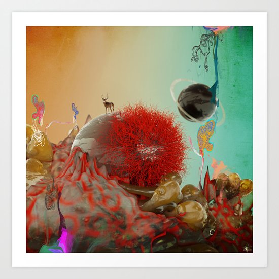Illinium Art Print