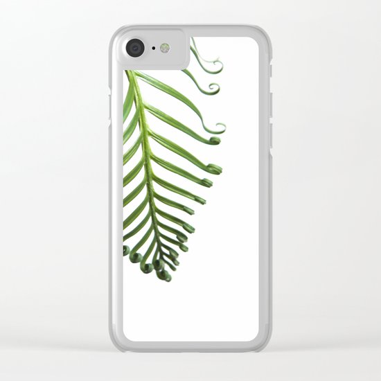 Fern Clear iPhone Case