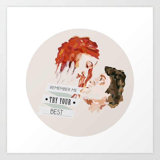 Eternal Sunshine of the Spotless Mind Art Print