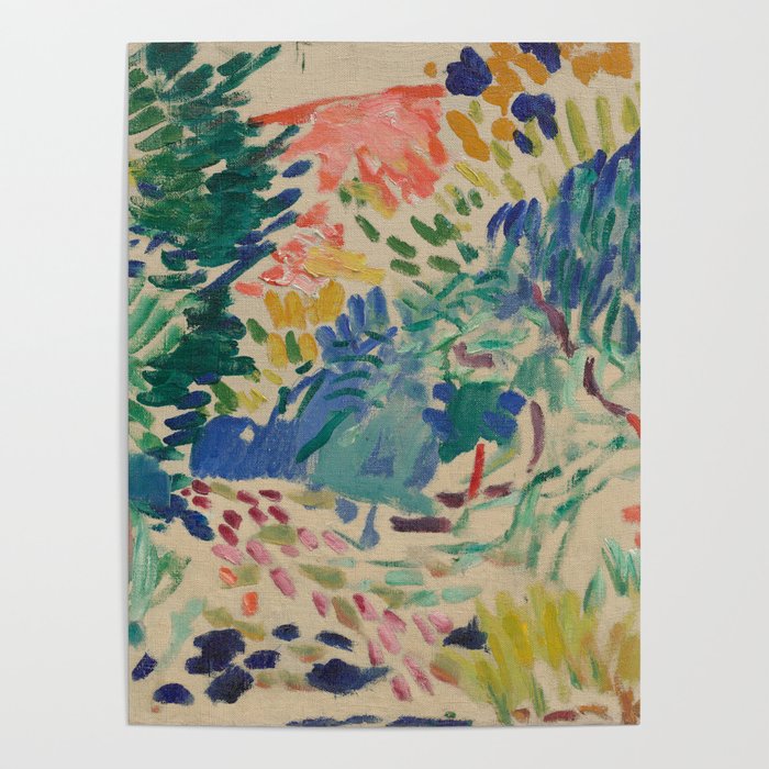 Landscape at Collioure by Henri Matisse Poster