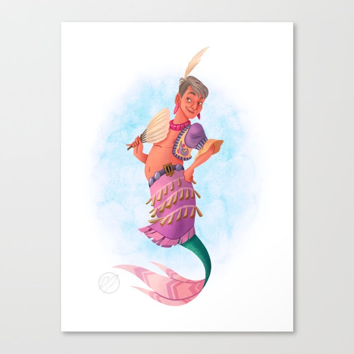 WIINAWAA - World Class Mermaids Canvas Print