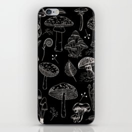 Vintage Mushroom  iPhone Skin