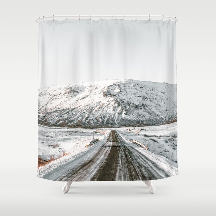 Thingvellir Iceland Shower Curtain