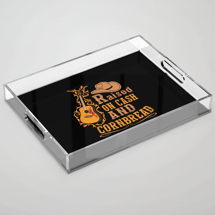 Country Music Southern Music Jazz Country Music  Acrylic Tray