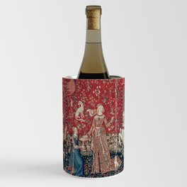 Lady and Unicorn Medieval Tapestry Taste Wine Chiller