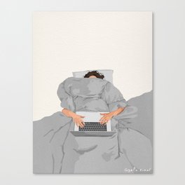 Last Email before the weekend Canvas Print