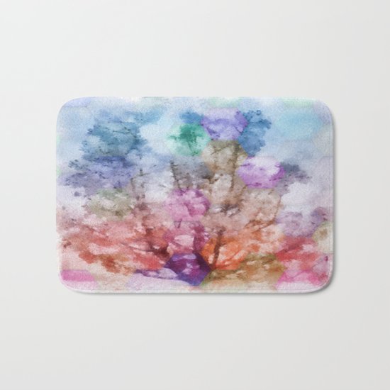 Independent tree Bath Mat