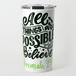 Creative Thoughts Out Loud Travel Mug