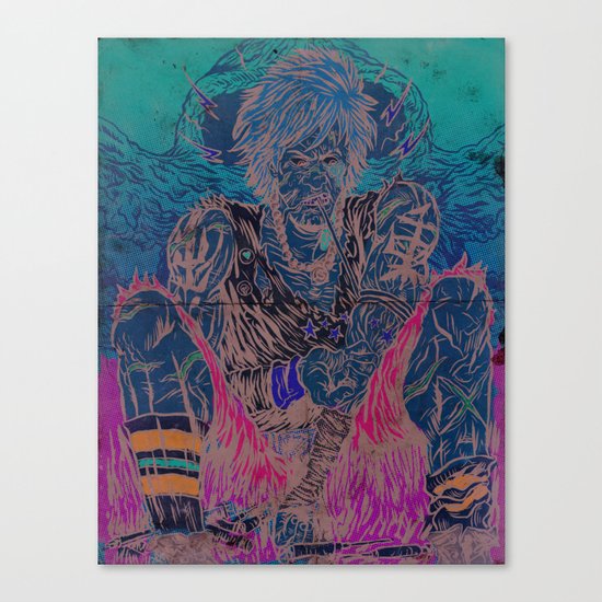 Junkie Canvas Print