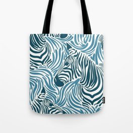 zebra pattern / love animal Tote Bag
