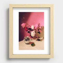 Still Life (Pink) Recessed Framed Print