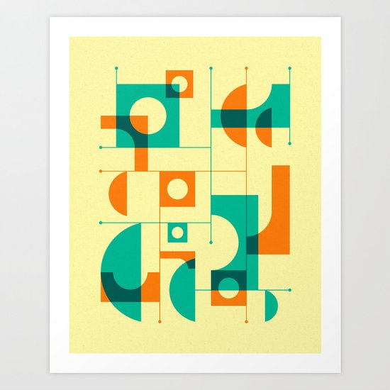 PASSING THROUGH (1) Art Print