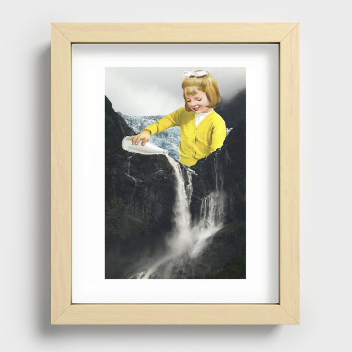FRESH AND LOW-FAT Recessed Framed Print
