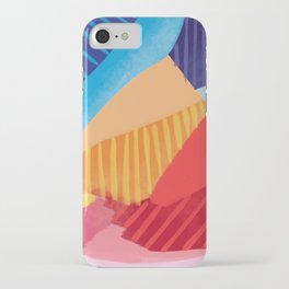 Graphic Colorful Painted Pattern iPhone Case