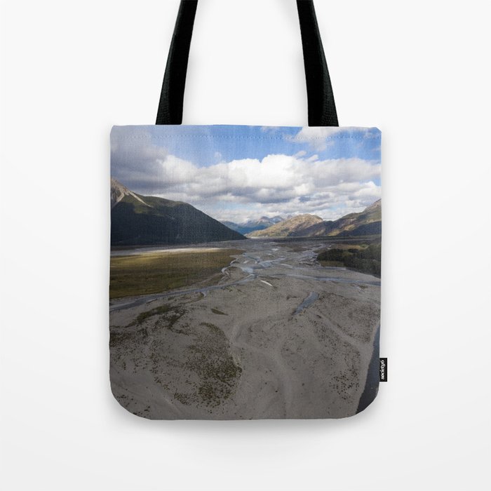 Waimakariri River  Tote Bag