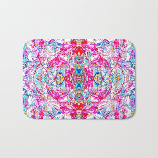 Sophisticated Psychedelic Boho II Bath Mat