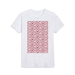 Little Red Cupids and Hearts Collection Kids T Shirt