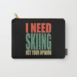 Skiing Saying funny Carry-All Pouch