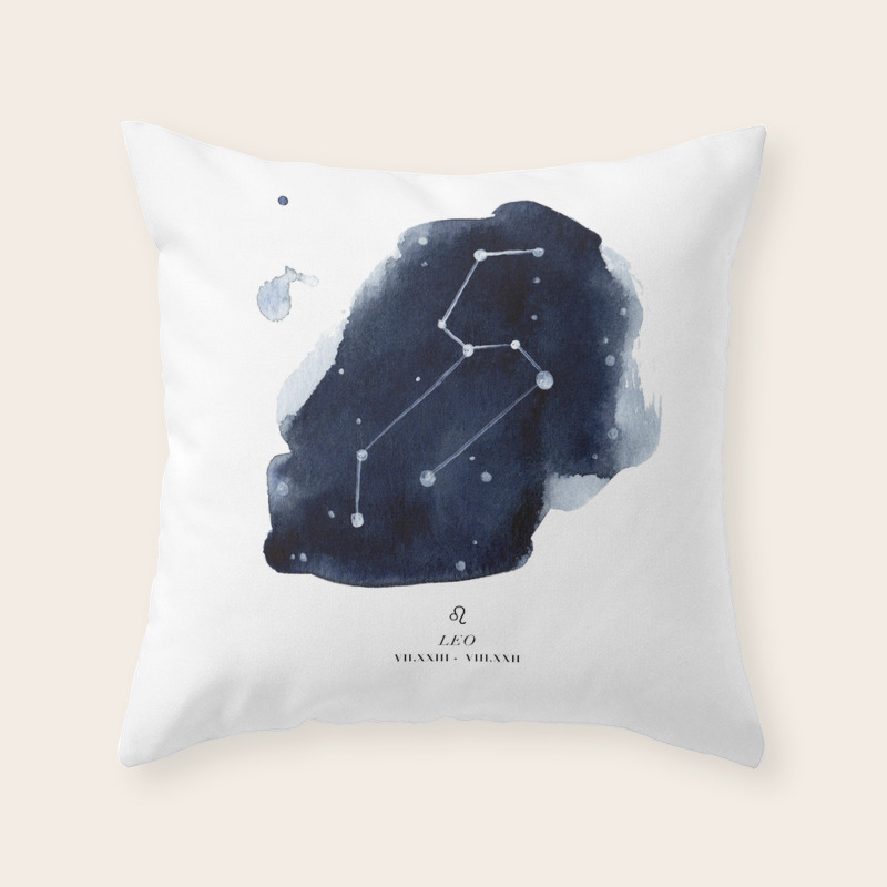 Zodiac Star Constellation Leo Throw Pillow By Theaestate Society6