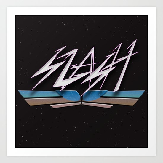 Slash Art Print