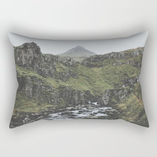 Mjóifjörður, Iceland II Rectangular Pillow