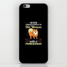 Pomeranian Dog Puppies Owner Lover iPhone Skin