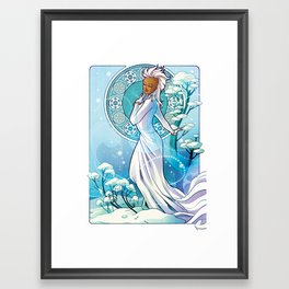 Winter Snow Framed Art Print