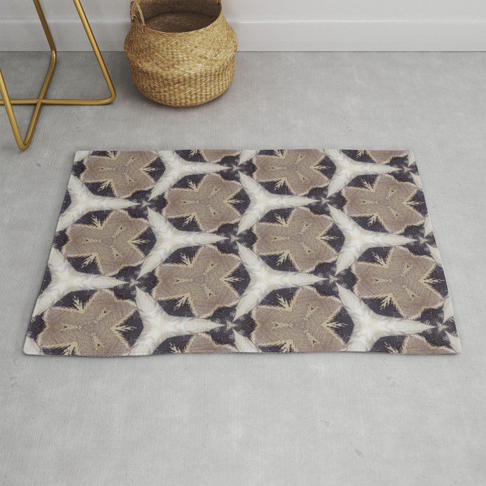 African Inspired Pattern Rug