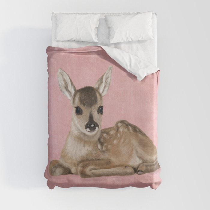 Small fawn Duvet Cover