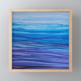 Blue dream Framed Mini Art Print