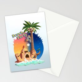 Beach Party! Stationery Cards