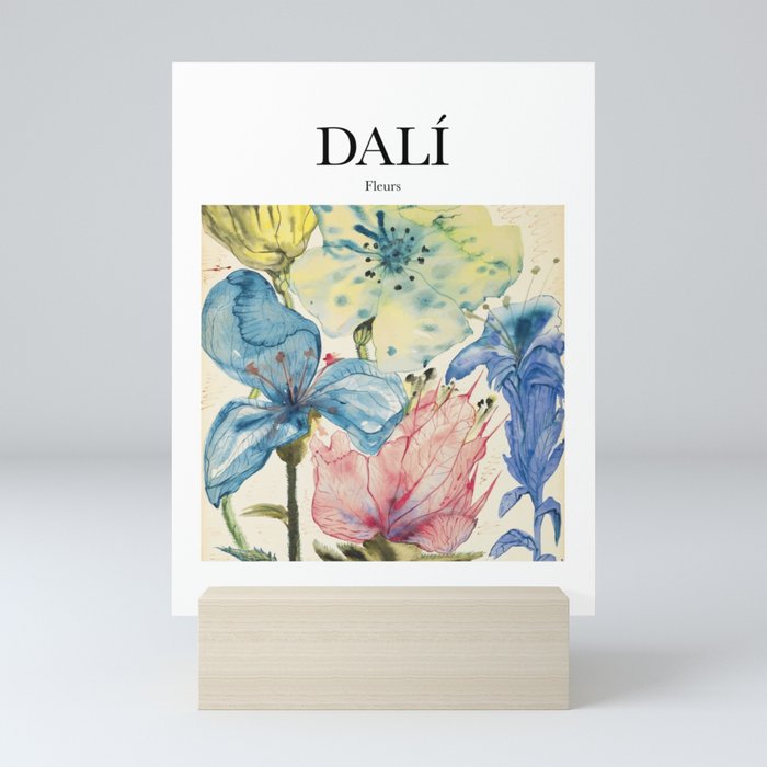 Dalí - Fleurs Mini Art Print