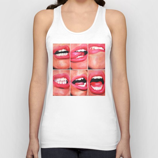 Oral Fixation 1 Unisex Tank Top