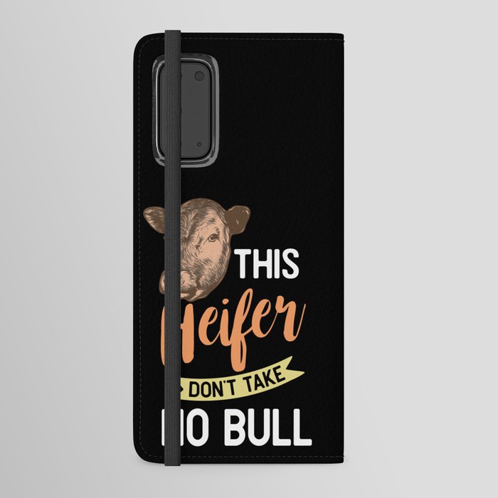 This Heifer Don't Take No Bull Android Wallet Case