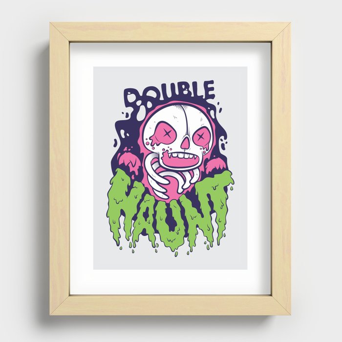 Double Haunt Recessed Framed Print