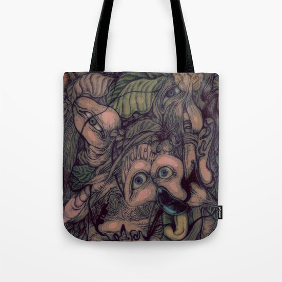 self portrait Tote Bag