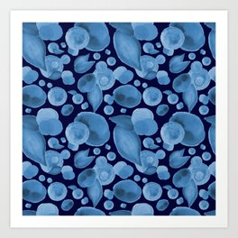 blueberry mood Art Print