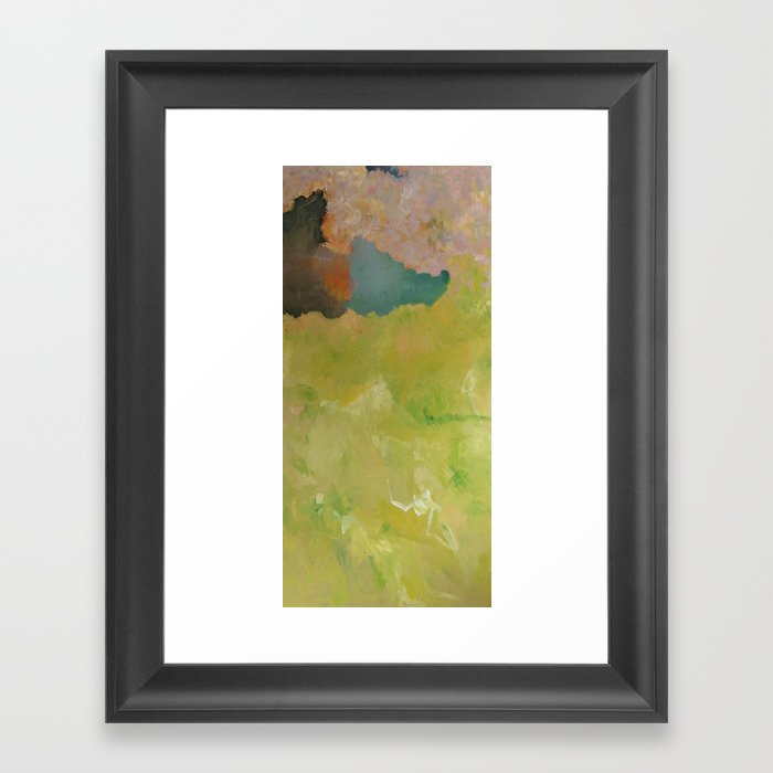 Let's Begin this Fire. Framed Art Print