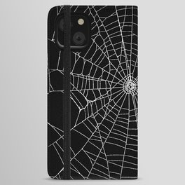 Spider Spider Web iPhone Wallet Case