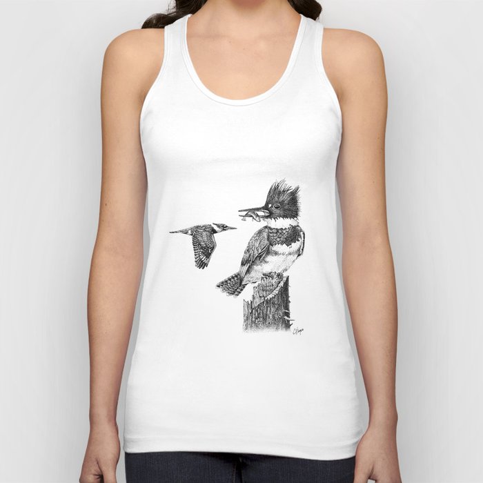 Belted Kingfisher Tank Top