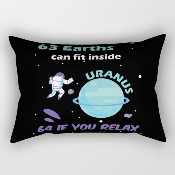 Planetary Science  Uranus Shirt For Astrophysicians Rectangular Pillow