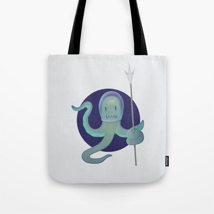 Lil Alien - Squiddy  Tote Bag