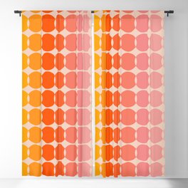 Strawberry Dots Blackout Curtain