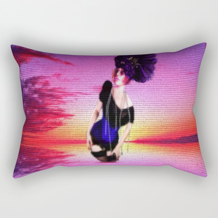 "Is Lady of the Lake Just One More Girl?" Rectangular Pillow