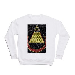 Desperately Seeking Pyramid Design Crewneck Sweatshirt
