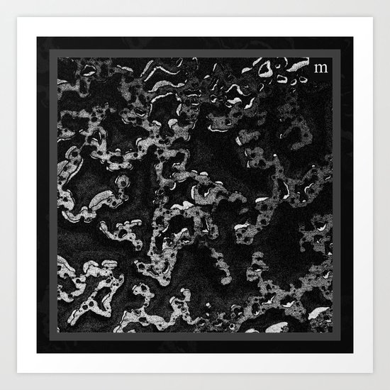"foulard n°5" - mathéo Art Print